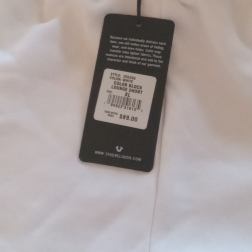 True religion lounge xl short